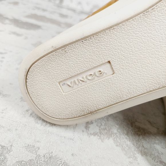 New Vince Women's Ghita Tan Patent Leather Slip-ons Sneaker K432 - Picture 9 of 12